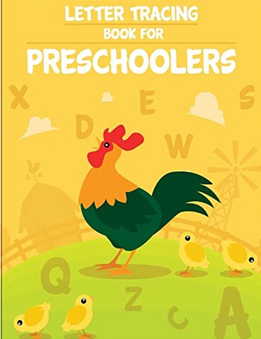 Letter Tracing Book For Preschoolers: Letter Tracing Preschool, Letter Tracing, Letter Tracing Kid 3-5, Letter Tracing Preschool, Letter Tracing Workb-..