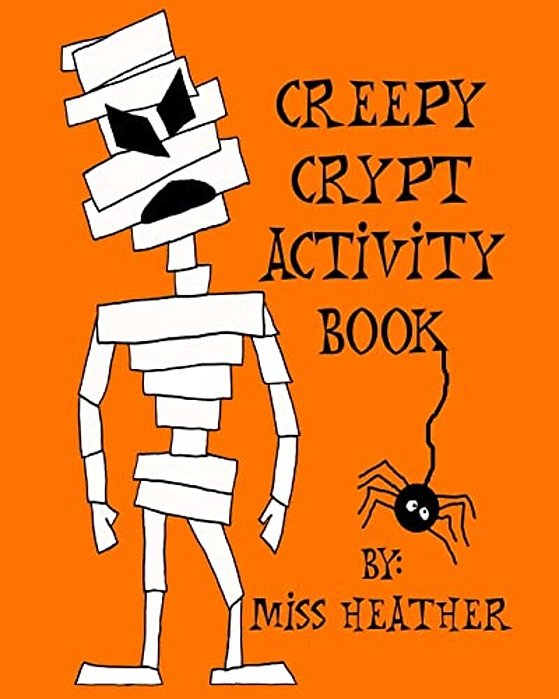 Creepy Crypt Activity Book-..
