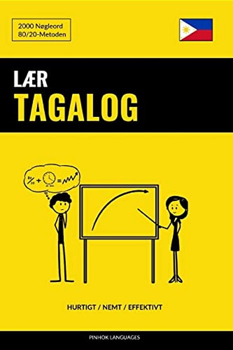 Lær Tagalog - Hurtigt/Nemt/effektivt: 2000 Nøgleord-..