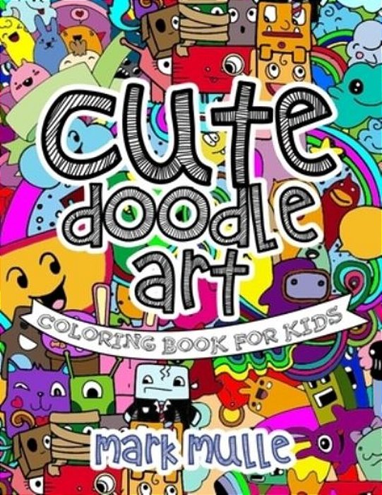 Cute Doodle Art Coloring Book For Kids-..