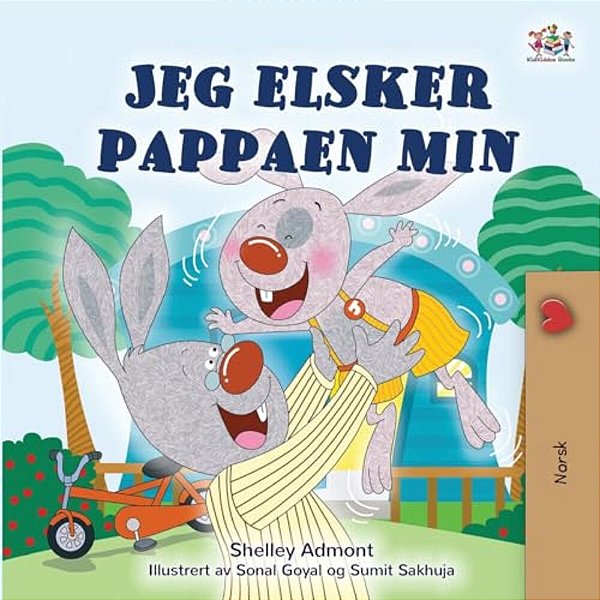 I Love My Dad (Norwegian Book For Kids)-..