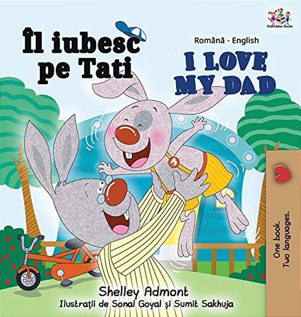 I Love My Dad (Romanian English Bilingual Book)-..