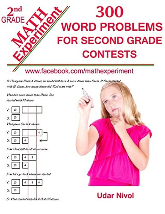 Math Experiment - 300 Word Problems For Second Grade Contests-..