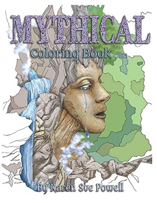 Mythical: Coloring Book-..
