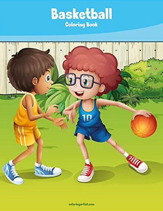 Basketball Coloring Book 1-..