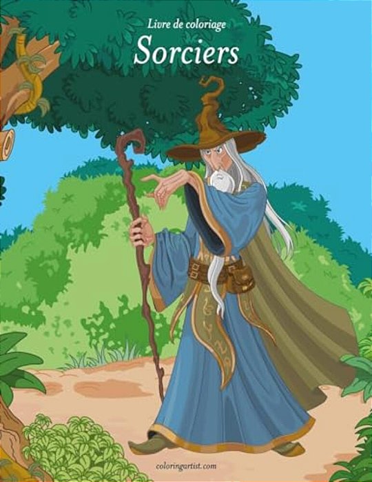 Livre De Coloriage Sorciers 1-..