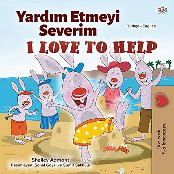 I Love To Help (Turkish English Bilingual Children's Book)-..