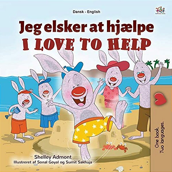 I Love To Help (Danish English Bilingual Book For Kids)-..
