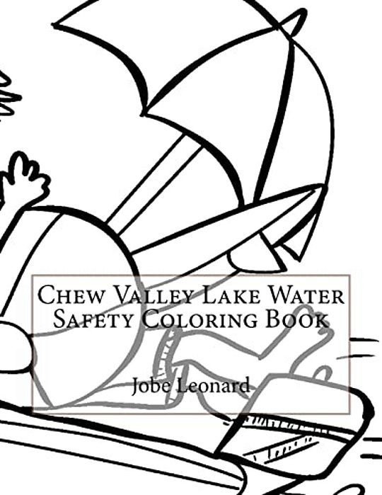 Chew Valley Lake Water Safety Coloring Book-..