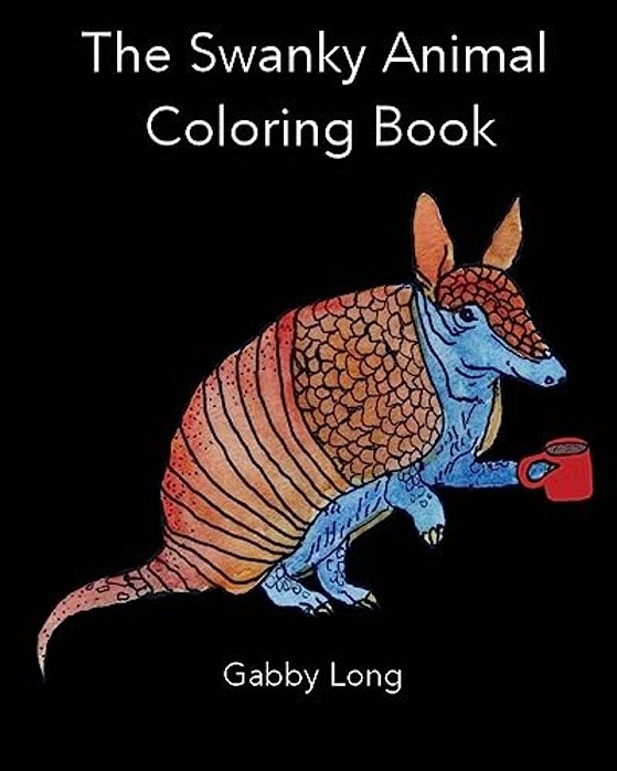 The Swanky Animal Coloring Book-..