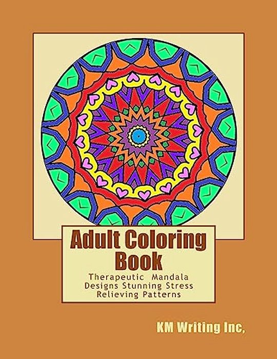 Adult Coloring Book: Relaxing Mandala Designs Stress Relieving Patterns-..