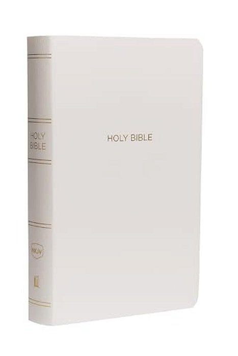Nkjv, Gift And Award Bible, Leather-Look, White, Red Letter Edition-..