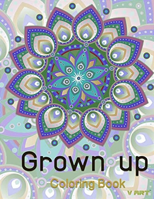 Grown Up Coloring Book 10: Coloring Books For Grownups: Stress Relieving Patterns-..