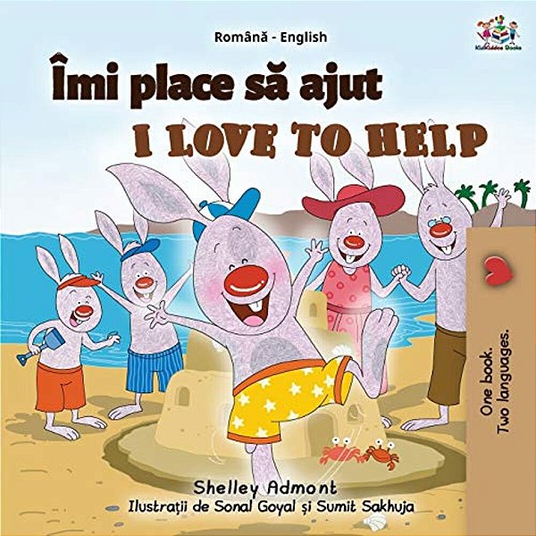 I Love To Help (Romanian English Bilingual Book For Kids)-..