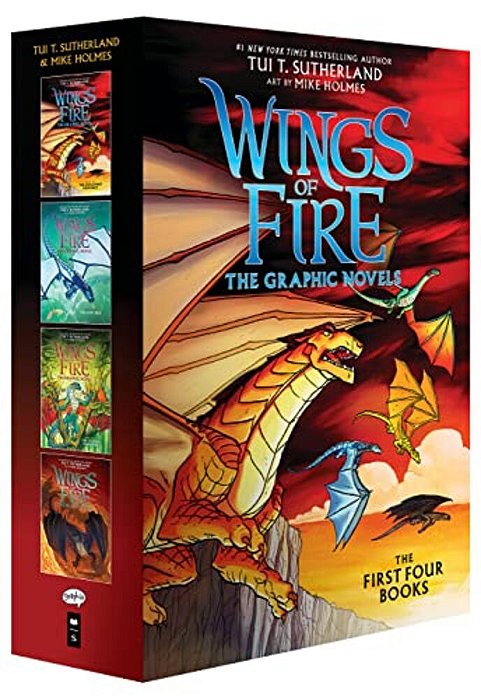 Wings Of Fire #1-#4: A Graphic Novel Box Set (Wings Of Fire Graphic Novels #1-#4)-..