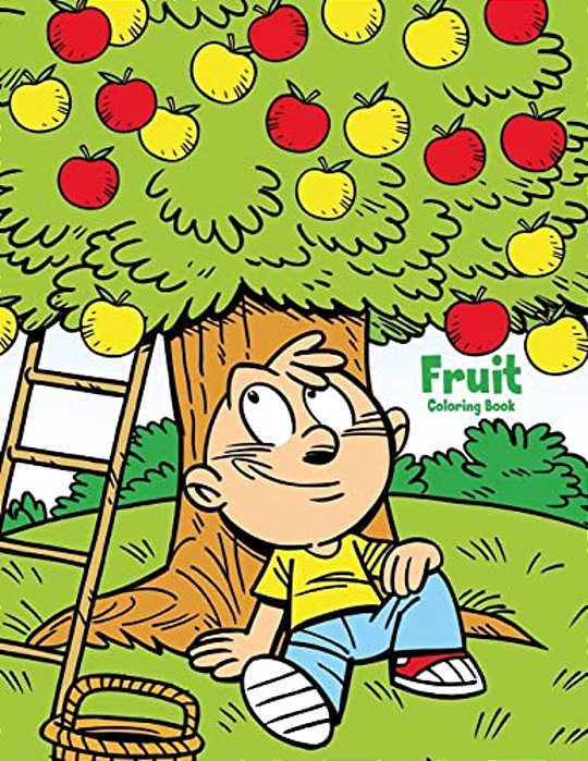 Fruit Coloring Book 1-..