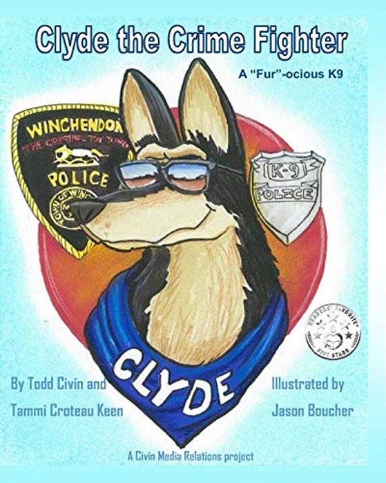 Clyde The "Fur"-Ocious K9 Crime Fighter-..