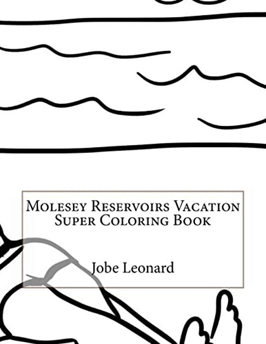 Molesey Reservoirs Vacation Super Coloring Book-..