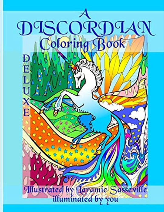 Discordian Coloring Book Deluxe Edition-..