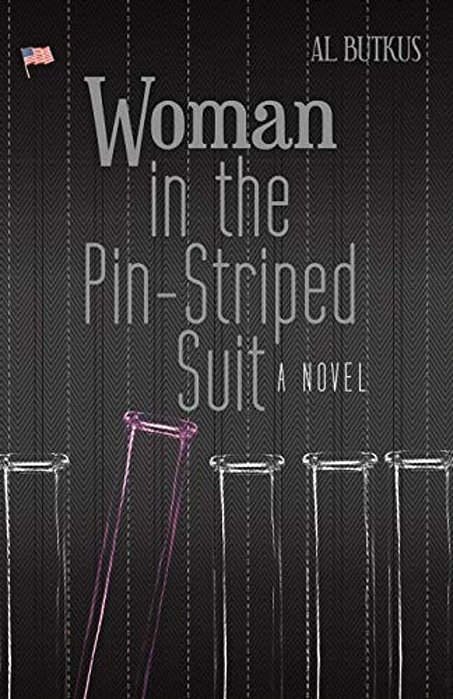 Woman In The Pin-Striped Suit-..