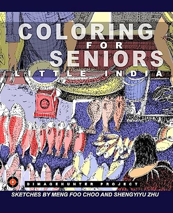 Coloring For Seniors: Little India-..
