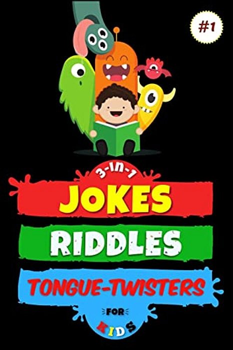 3-In-1: Jokes, Riddles & Tongue-Twisters For Kids-..