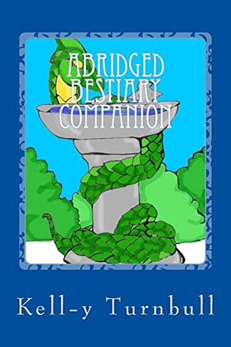 Abridged Bestiary Companion: A Coloring Book-..