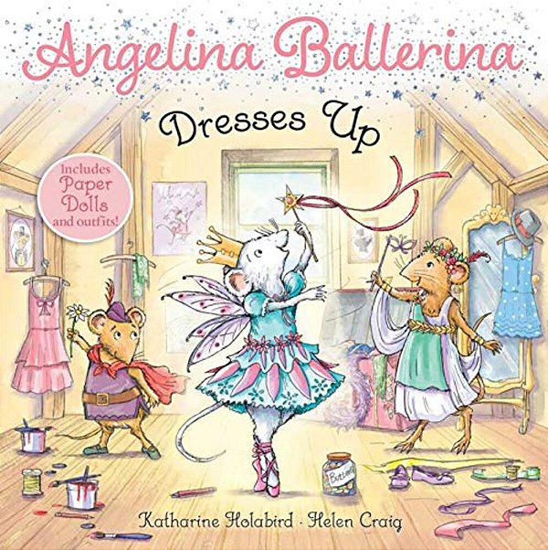 Angelina Ballerina Dresses Up-..