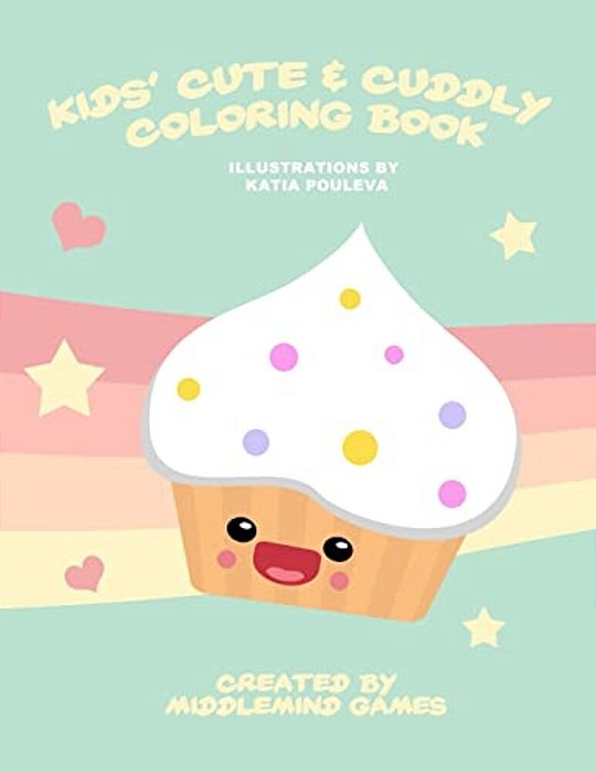 Kids' Cute & Cuddly Coloring Book-..