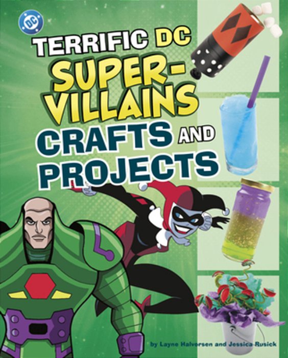Terrific DC Super-Villains Crafts And Projects-..