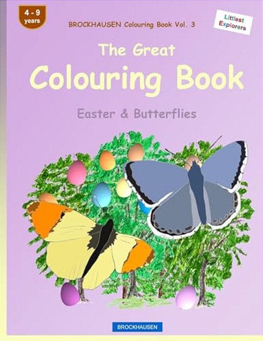 Brockhausen Colouring Book Vol. 3 - The Great Colouring Book: Easter & Butterflies-..