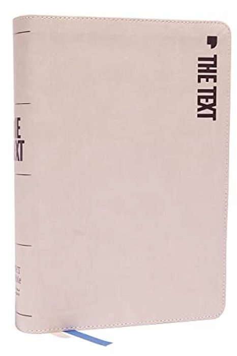 The Text Bible: Uncover The Message Between God, Humanity, And You (Net, Stone Leathersoft, Comfort Print)-..
