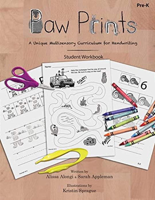 Paw Prints Student Workbook Pre-k-..
