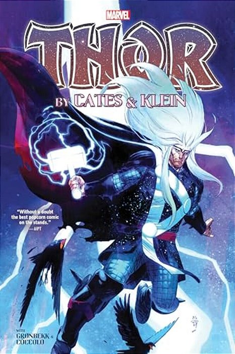 Thor By Cates & Klein Omnibus Nic Klein Thor Solo Cover-..
