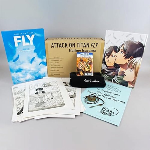 Attack On Titan 35: Fly Collector's Box Set-..