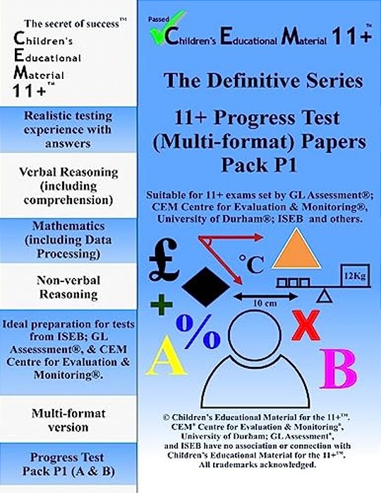 11+ Progress Test Pack P1-..