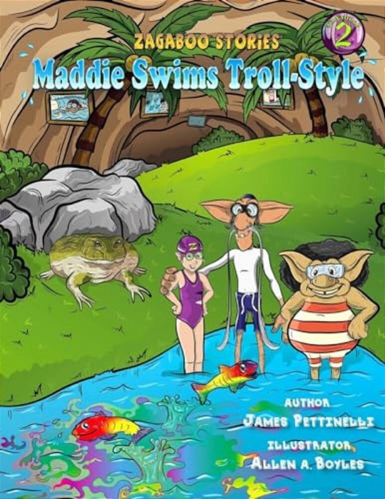 Maddie Swims Troll-Style (Zagabook 2)-..