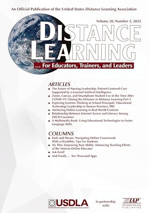 Distance Learning Vol 20 Issue 3-..