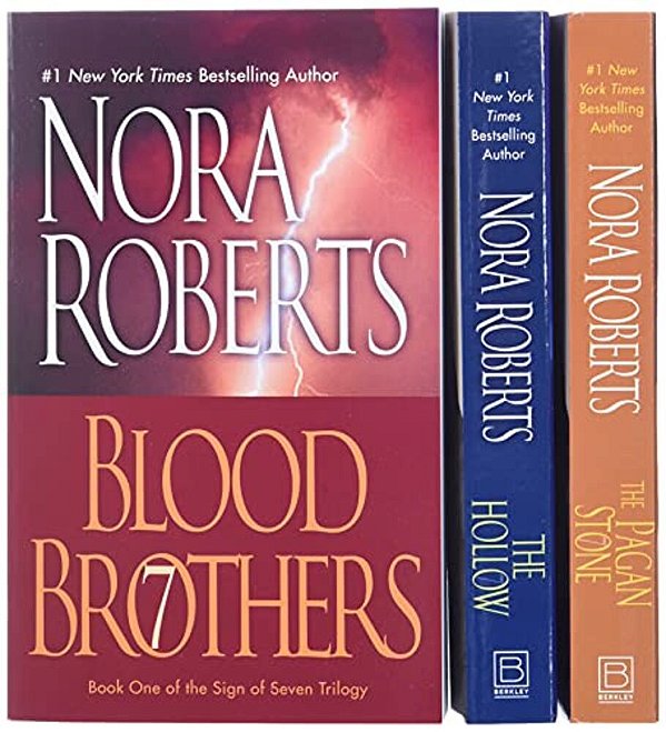 Nora Roberts Sign Of Seven Trilogy Box Set-..