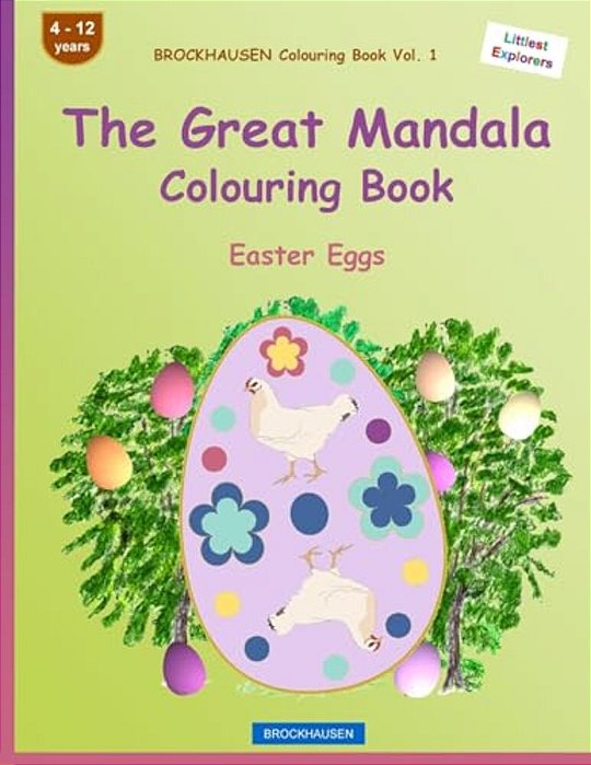 Brockhausen Colouring Book Vol. 1 - The Great Mandala Colouring Book: Easter Eggs-..