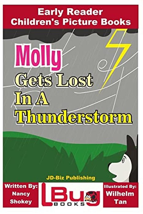 Molly Gets Lost In A Thunderstorm - Early Reader - Children's Picture Books-..