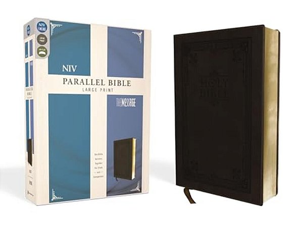Side-By-side Bible-Pr-niv/Ms Large Print: Two Bible Versions Together For Study And Comparison-..