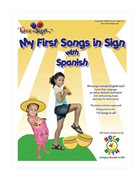 My First Songs In Sign With Spanish: With Boca Beth My First Songs In Sign CD-..