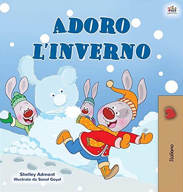 I Love Winter (Italian Book For Kids)-..