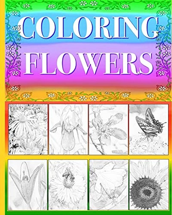 Coloring Flowers-..