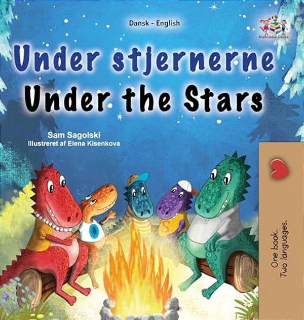 Under The Stars (Danish English Bilingual Kids Book)-..