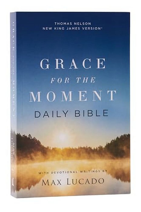 Nkjv, Grace For The Moment Daily Bible, Softcover, Comfort Print-..