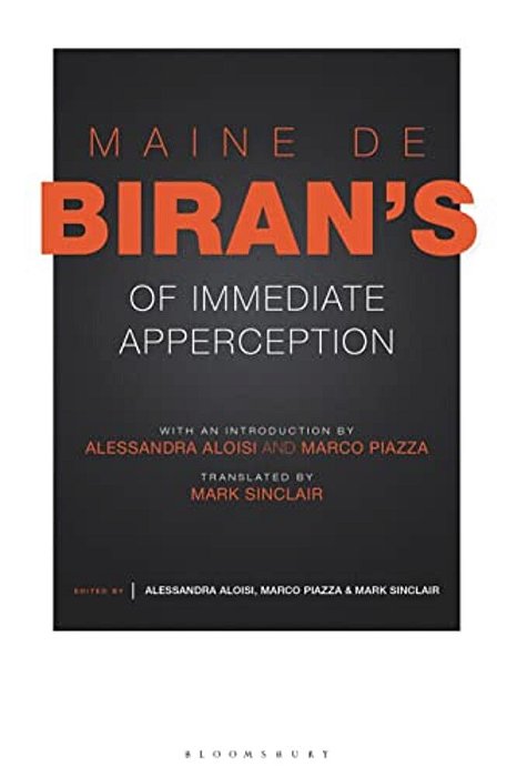 Maine De Biran's 'Of Immediate Apperception'-..