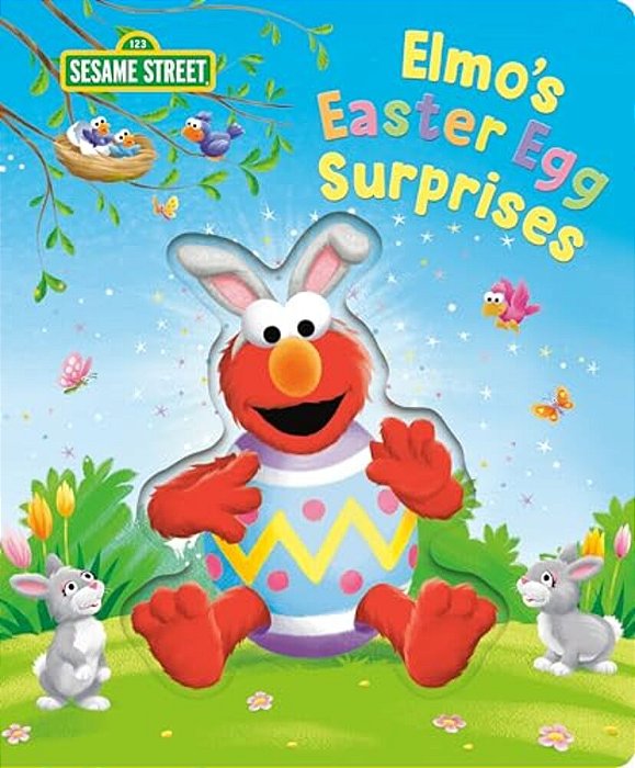 Elmo's Easter Egg Surprises (Sesame Street)-..