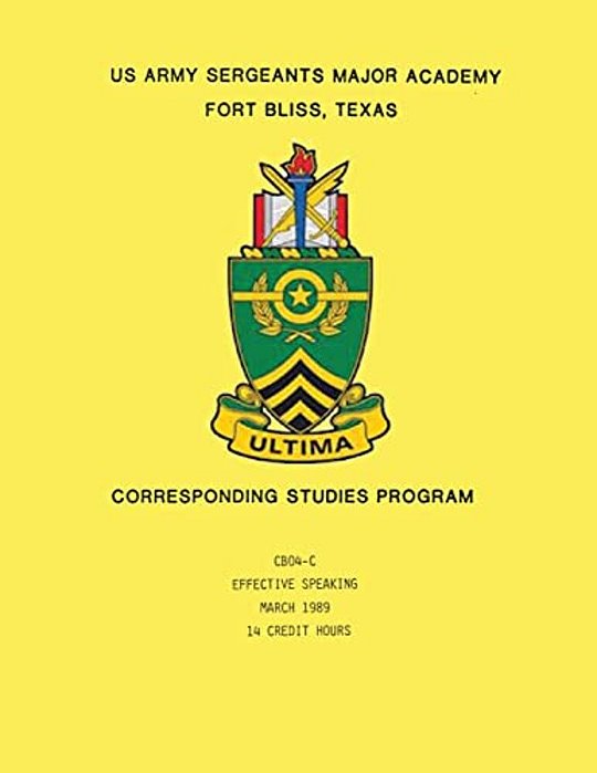 Corresponding Studies Program: Cb04-c - Effective Speaking-..